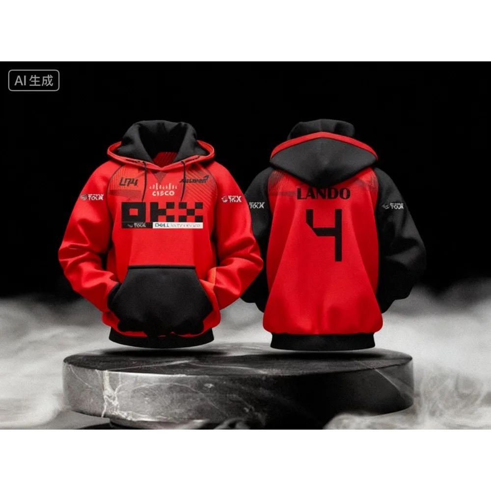 مجموعة Lando Norris لخريف وشتاء 2025 الجديدة: مزيج مثالي من هوديس على طراز السباق والملابس الرياضية المتطرفة