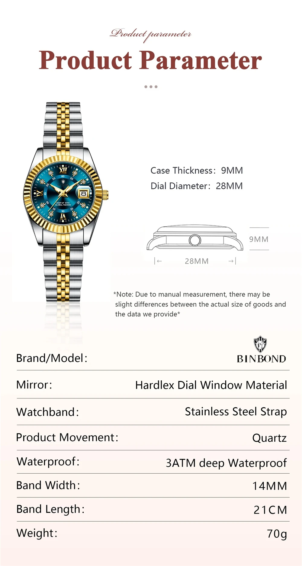 28 MM Mode Quarz Armbanduhren Neue Damen Uhren Für Frau Luxus Diamant Kleine Gold Uhr Women Tudo Por 1 Echt reloj Mujer