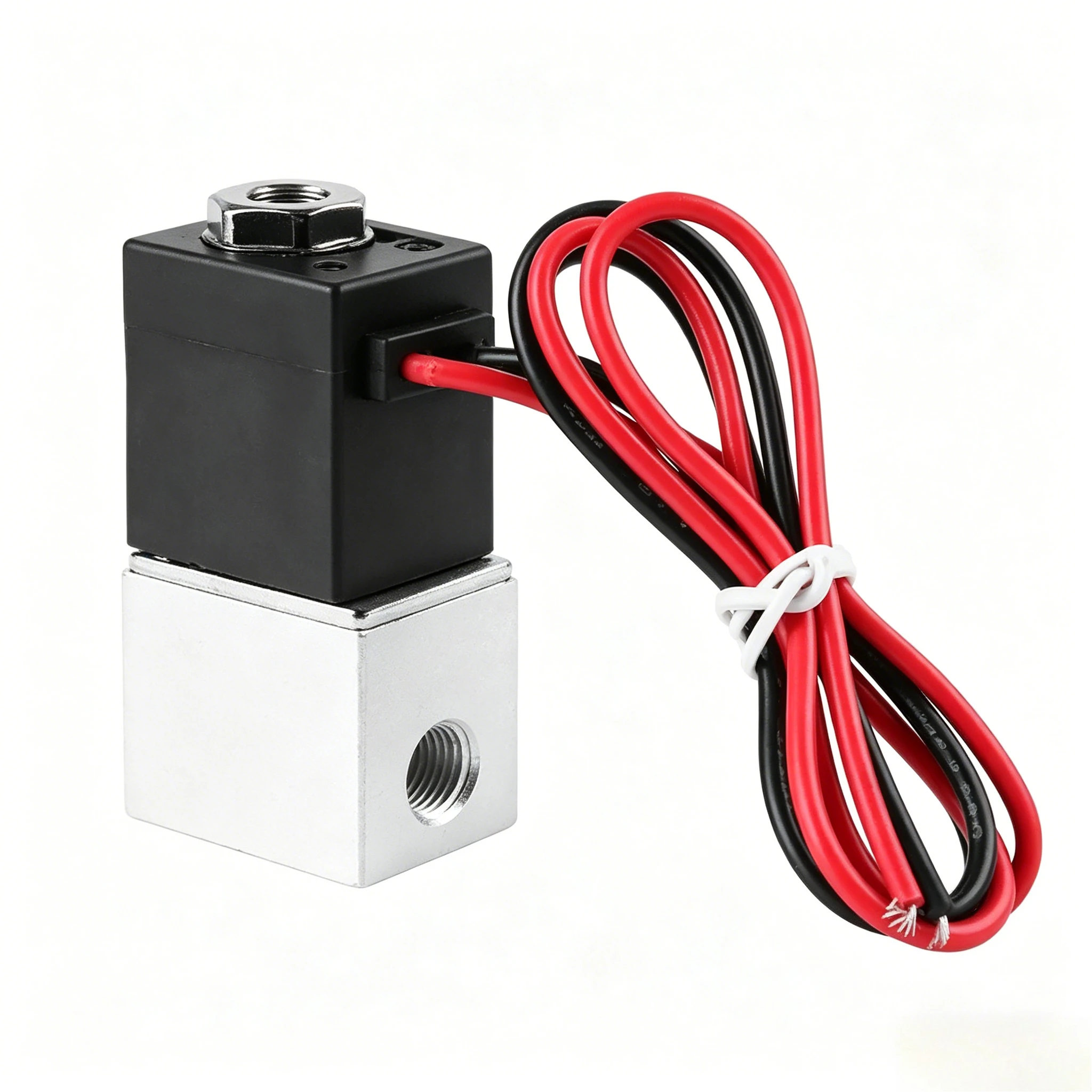 2V025-06 2V025-08 Two-position Two-way Pneumatic Solenoid Valve DC24VAC220v