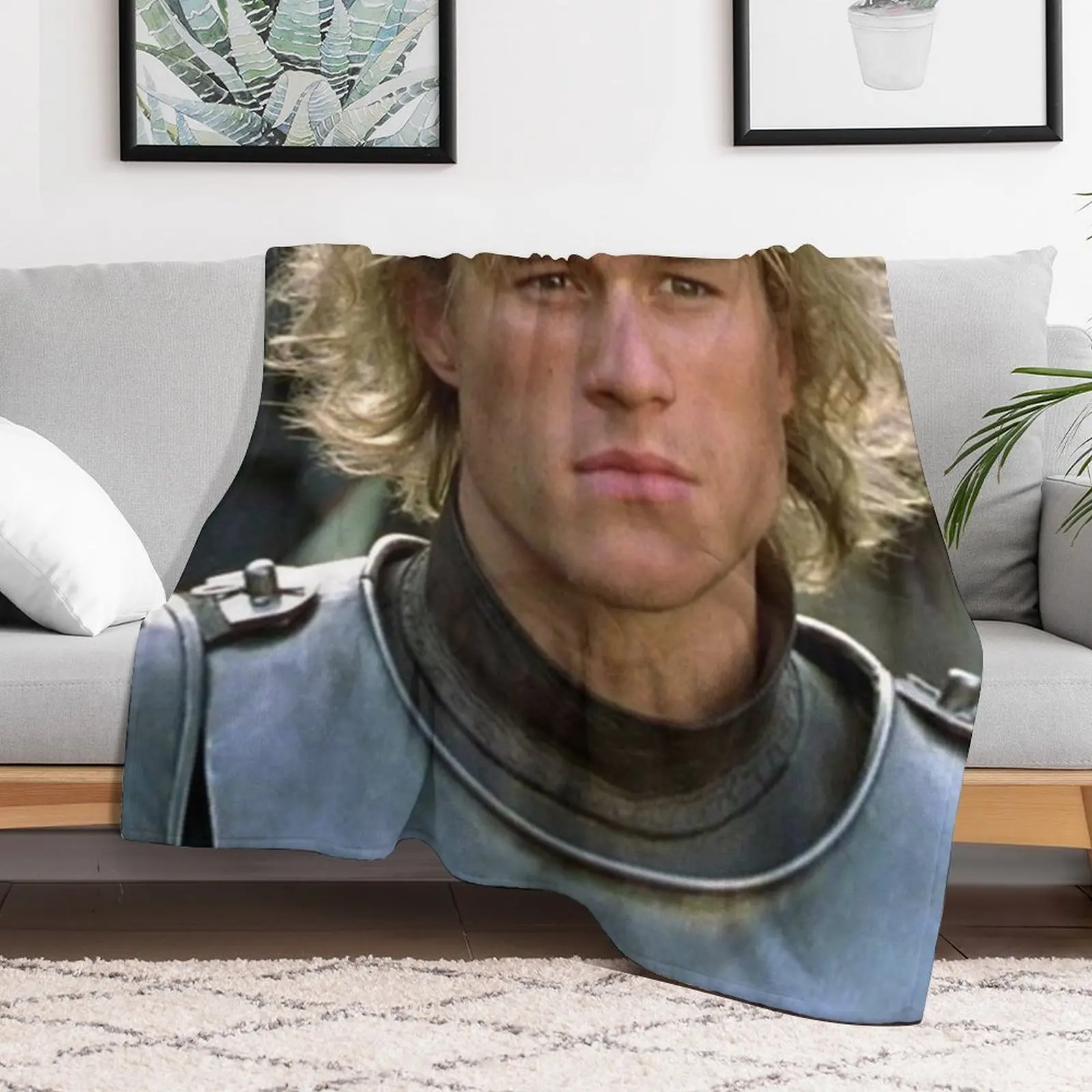 

Heath Ledger Throw Blanket wednesday Flannel for winter Sleeping Bag Blankets