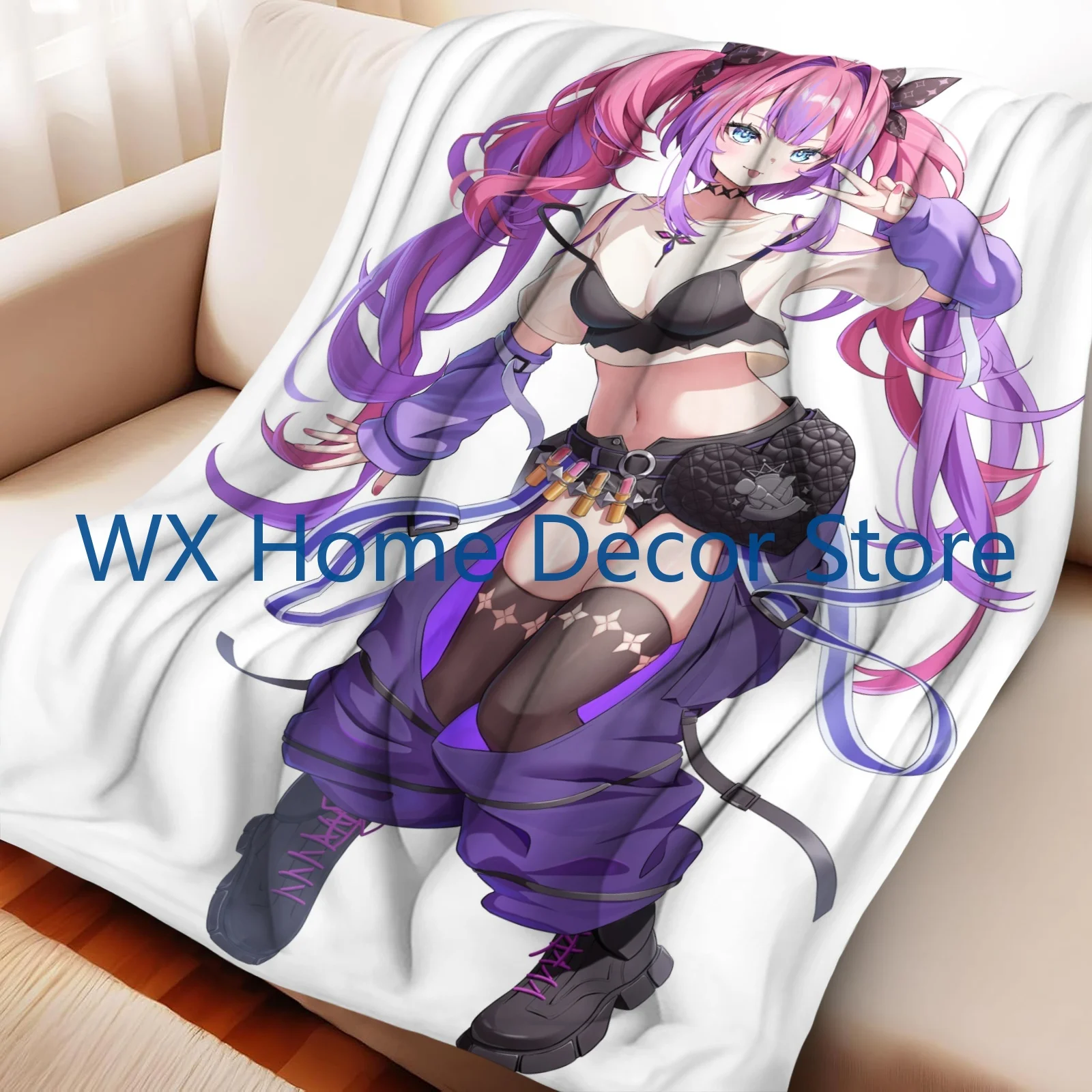 

Sexy Virtual Youtube Warm Soft Home Siesta Blanket Suitable for Living Room Office Daily Travel Gifts