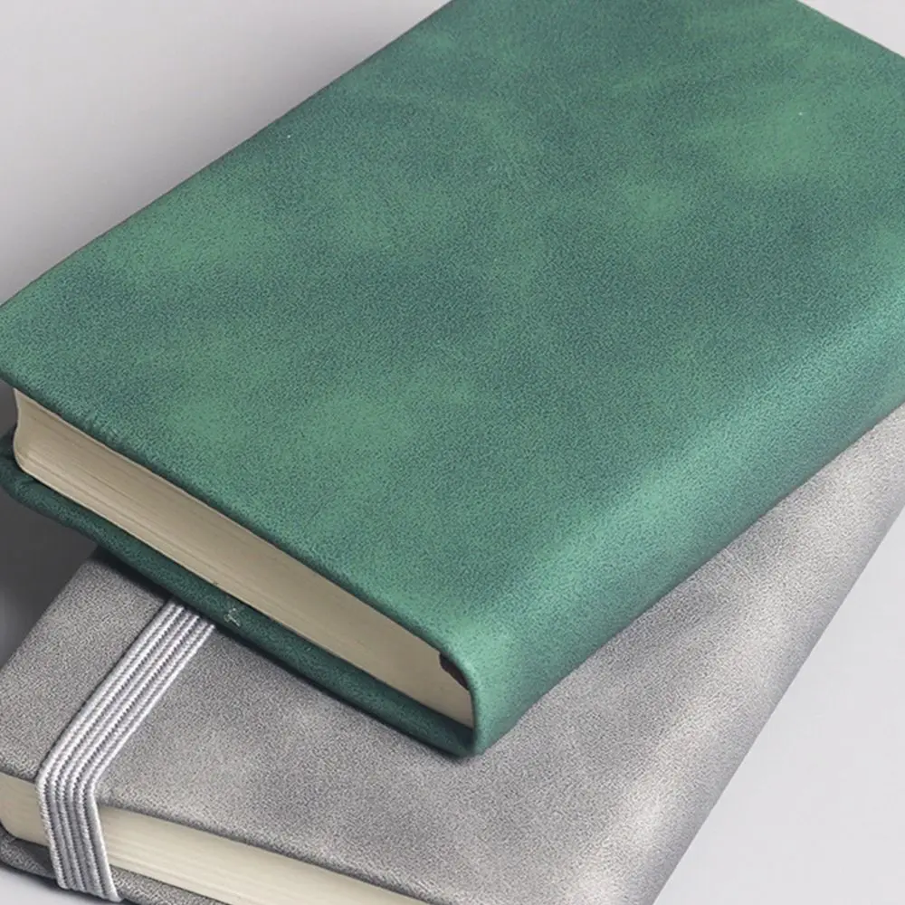 Quaderno da lavoro retrò Studente di cancelleria in pelle Tasca spessa Diario Libro Memo Notebook Quaderno per scrittura a mano Mini libro di parole