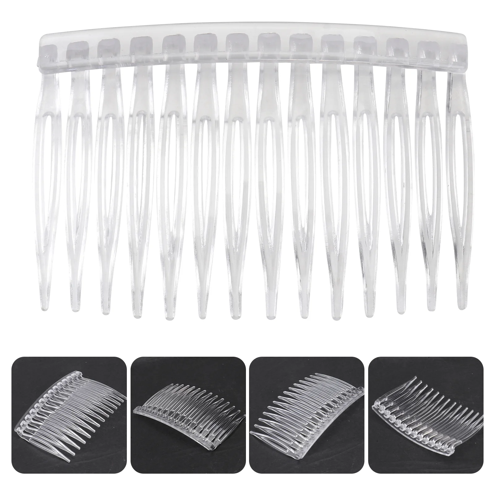 

10 Pcs Anti-rust Hair Combs Insert Slide Hairclip Girl Accessories Wedding Classic Design Side Women Pin