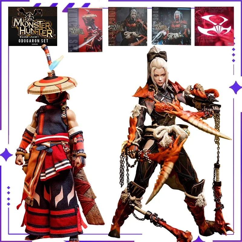 

DAMTOYS Original Authentic Monster Hunter Claw Dragon Set Jieyun Set 1/6 Mobile Doll Model Handmade Toy Gift Collection