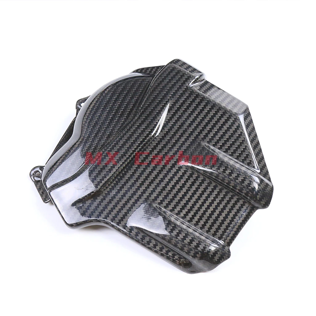 Motorcycle Engine Cover Full Carbon Fiber Engine Protective Fairing For DUCATI Panigale V4 V4S V4R 2018-2021