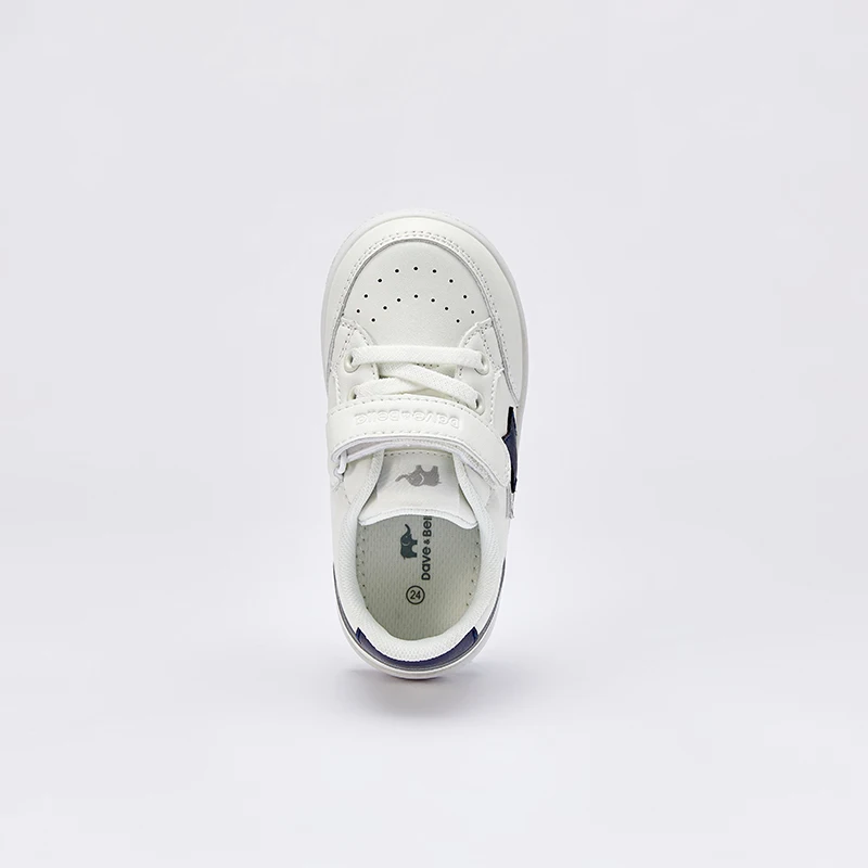 Dave Bella New Children Star Skate Shoes Boys Girls Little White Shoes Fashion Spring Star Casual Kids Shoes DB1248255