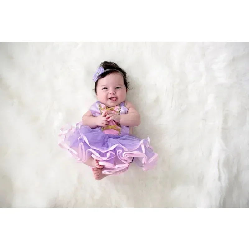 

Newborn Photography Clothing Princess Dress Full Moon Hundred Day Girl Baby Set