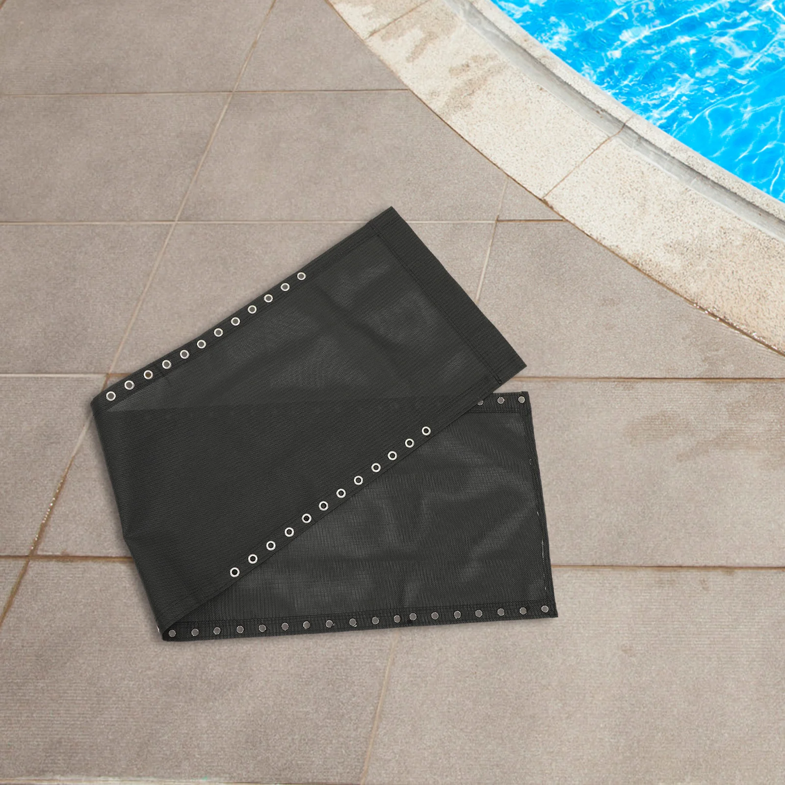 1セットヘビーデューティーラウンジャー生地交換用屋外チェアキャンバス、バルコニーデッキキャンプビーチチェアカバーポータブル修理用