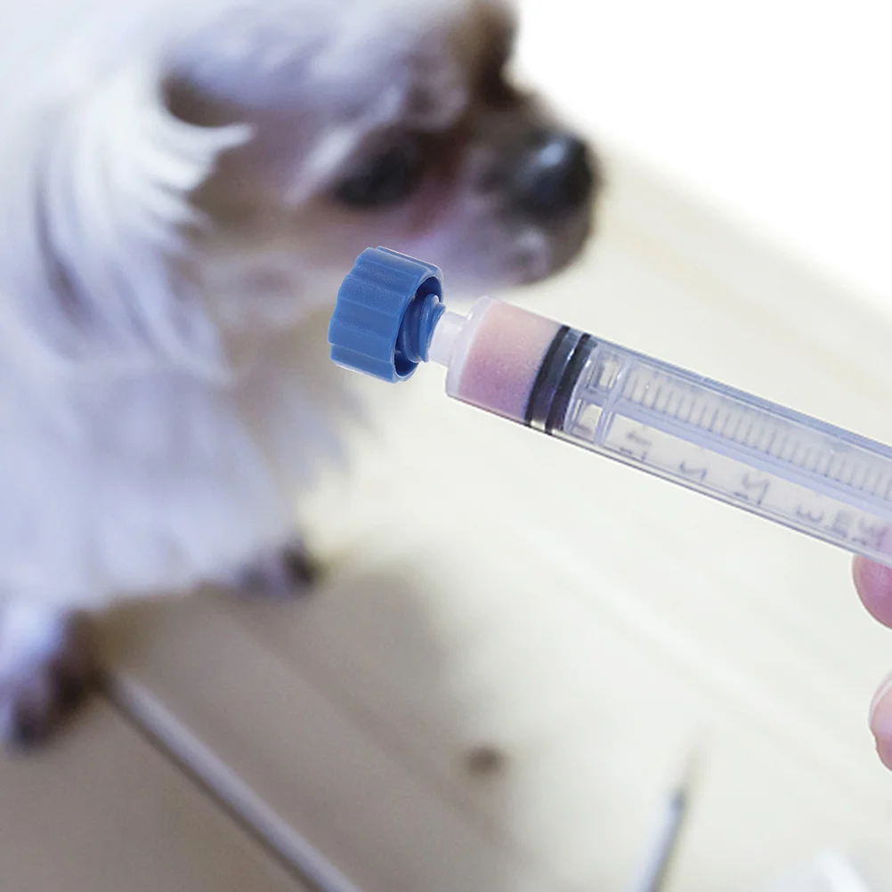 

50Pcs Syringe Tip Caps Premium Plastic Reusable Stoppers for Medical Oral Luer Lock Syringe Tips Glue Coatings Thermal Compounds