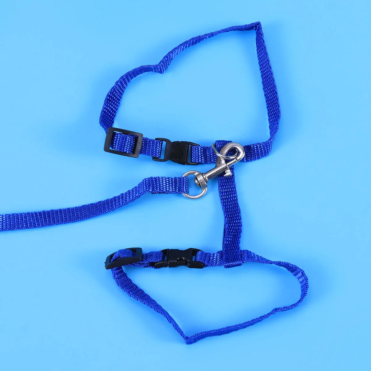 

Cat Harness Blue Traction Rope Adjustable Lightweight Pet Accessories Indoor Outdoor Exploration Cat Harness