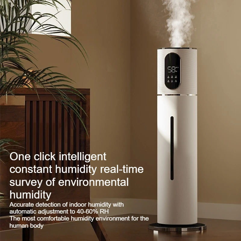 Intelligent Humidifier for Home Living Room Timed Constant Humidity Water Replenishment Touch Based Floor Standing Humidifier