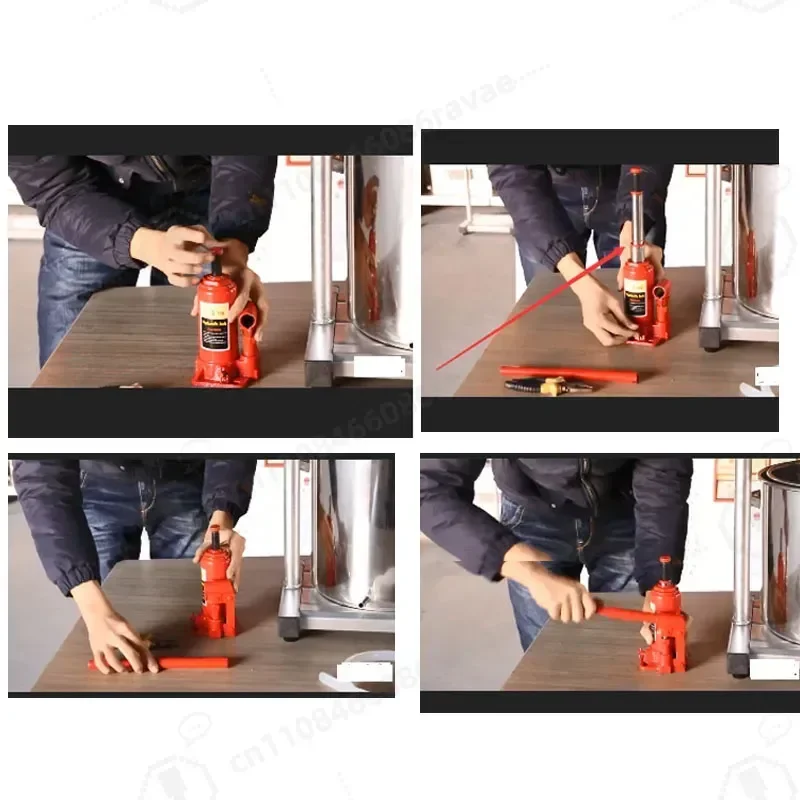 22L 36L Hydraulic Fruit Squeezer Stainless Steel Manual Juicer Small Honey Grape Blueberry Mulberry Presser Juicer