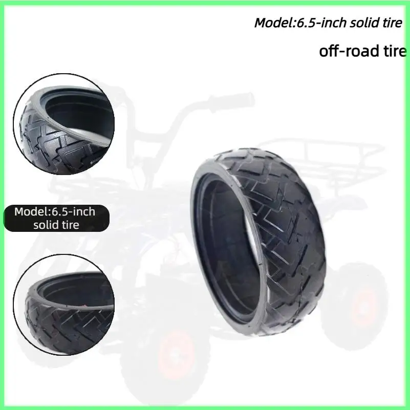 

6.5-inch off-road solid tires are thickened and wear-resistant, suitable for electric scooter tire accessories