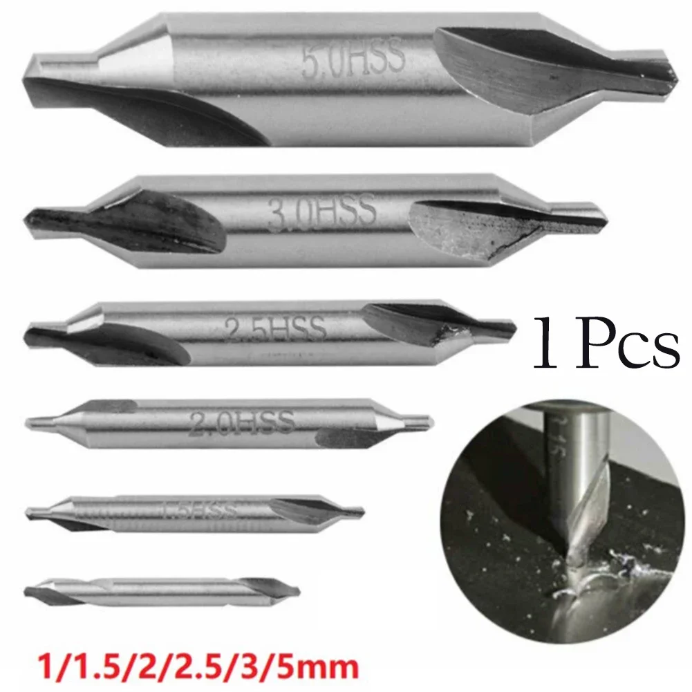 5/3/2.5/2/1.5/1mm HSS kombine merkezi matkap çift kafa havşa Bit değirmen için aracı mücadele ağaç İşleme/Metalwork/elektrik