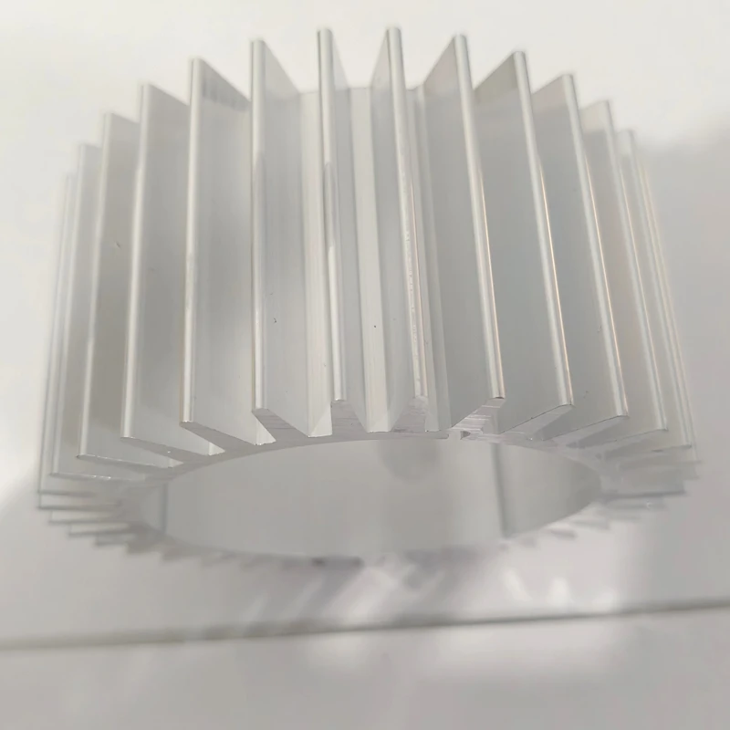 99x70mm 10 to 100mm long Round LED Heatsink Radiator Aluminum Heat Sink Radiator Household Lamp Replaceable customize