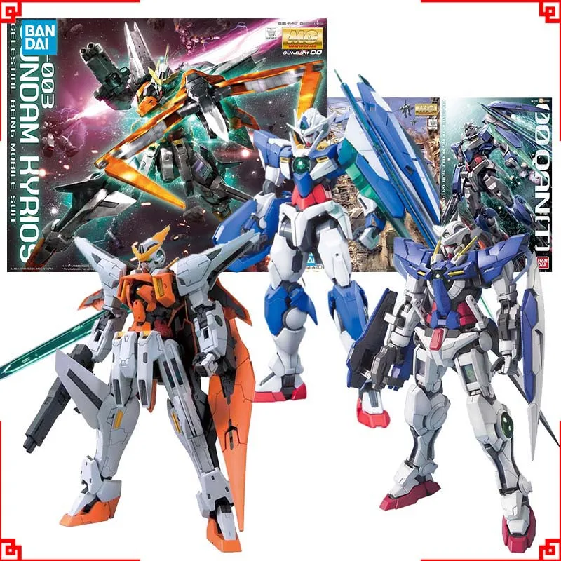 

Модельный комплект Bandai Gundam MG EXIA Hyrios 00 Panger T Фигурка Gunpla Building Kit Gundam Коллекционные аниме-фигурки Игрушки в подарок
