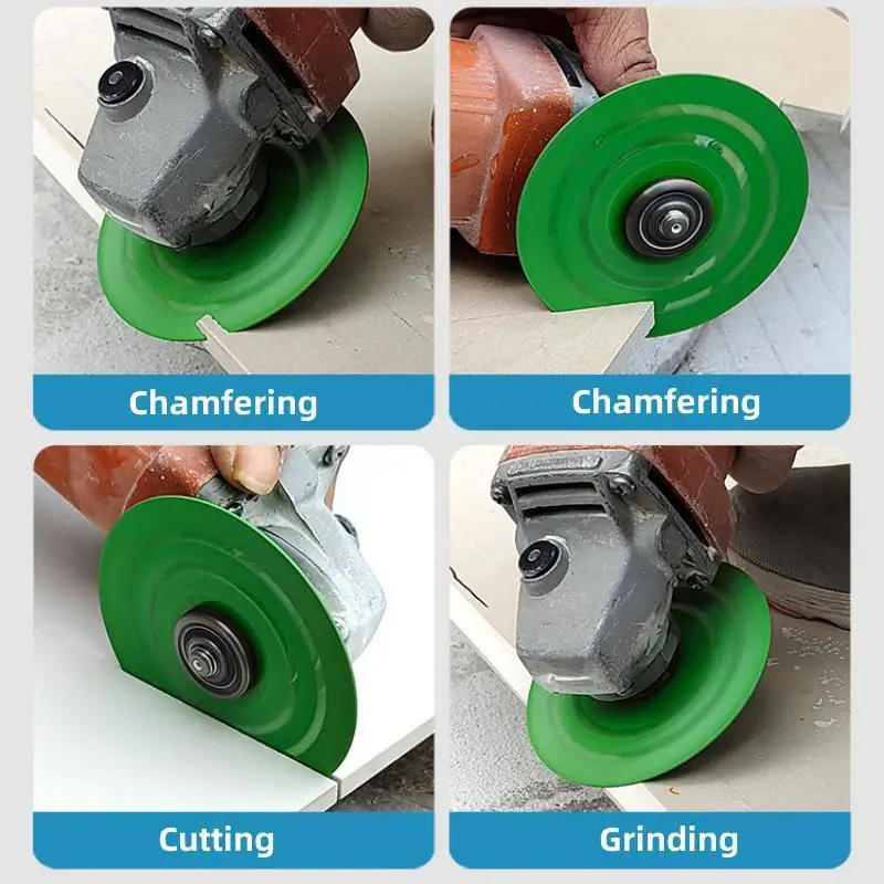 4Inch Super Thin Cutting Disc for Porcelain Glass Ceramic Tile Granite Marble Diamond Saw Blade Vacuum Brazed Cut-Off Wheel