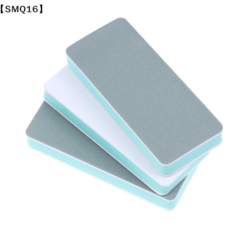 5Pcs Double Sided Sanding Sponge 600# & 3000 #Grit Multifunctional Reusable Hand Sander Blocks For Watch Strap  Polishing【SMQ】