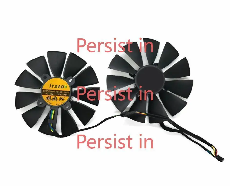 Ventilateur à 5 Broches pour ASUS STRIX GTX 970 980 780 TI R9 380 FD10015H12S, 95mm, FD9015U12S