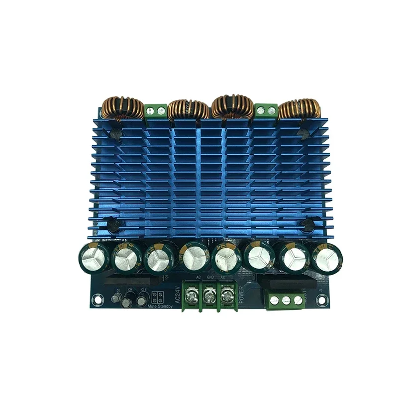 XH-M252 ultra-high power TDA8954TH dual-chip class D digital power amplifier board audio amplifier board 420W*2
