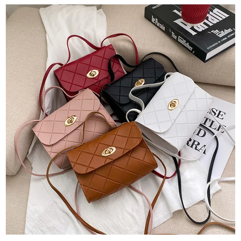 

New Fashion Small Messenger Bag for Women Female Shoulder Bag Trend Ladies Crossbody Bags Handbag Red Crossbody Bag Clutch
