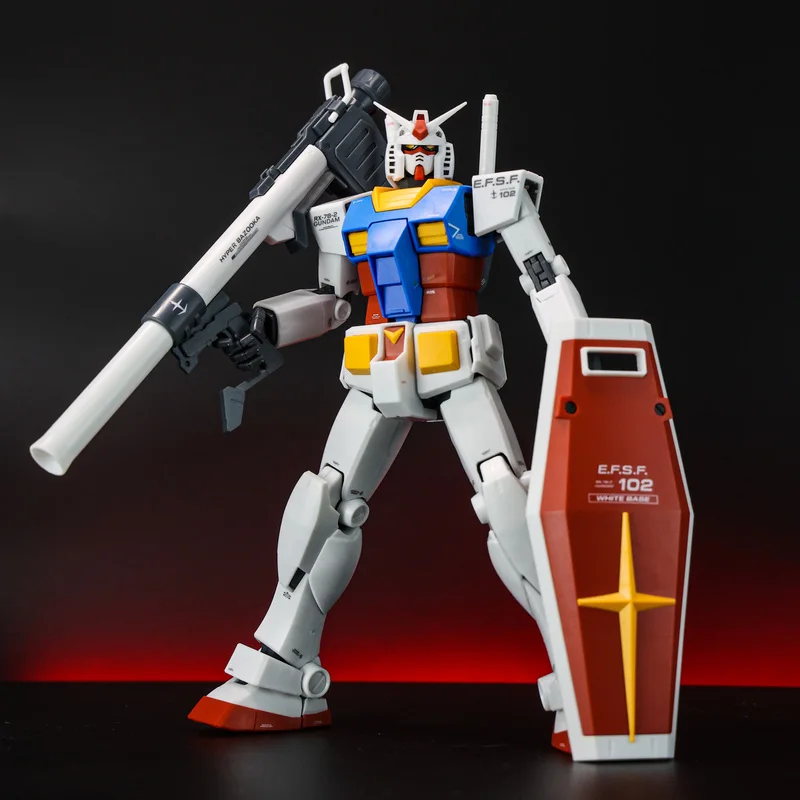 Supa 3306 Mg 1/100 Rx-78-2 Ver.2.0 Ready Player One Versión Ensamblada, Kit de Modelo, Figuras de Acción, Juguetes Coleccionables, Adorno de Escritorio