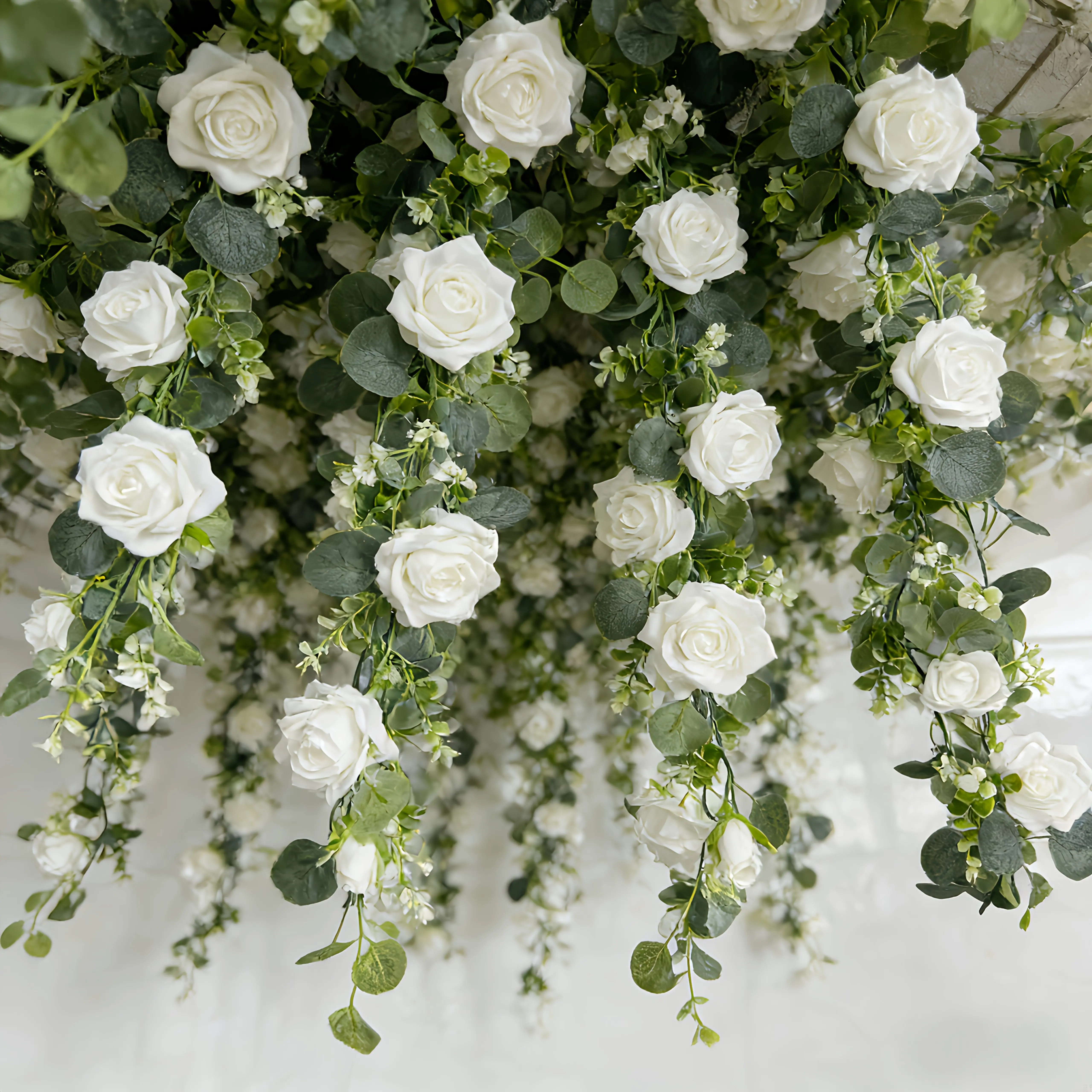 14/7 stuks Kunstbloemen Witte - Eucalyptus Preserved recensie en prijs