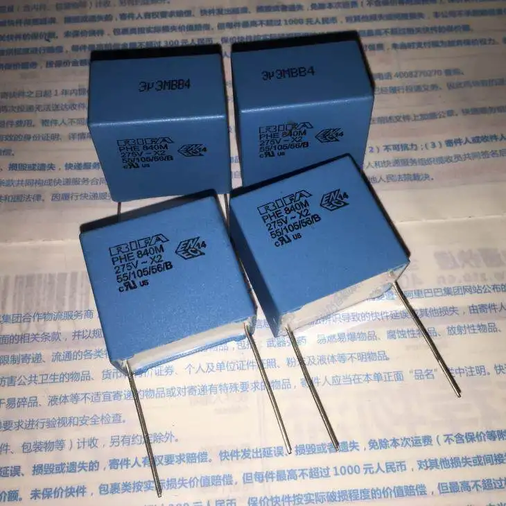 30pcs  Selected for RIFA PHE840 Series 3.3UF 275V AC X2 Crossover Snubber Non-polar Capacitor