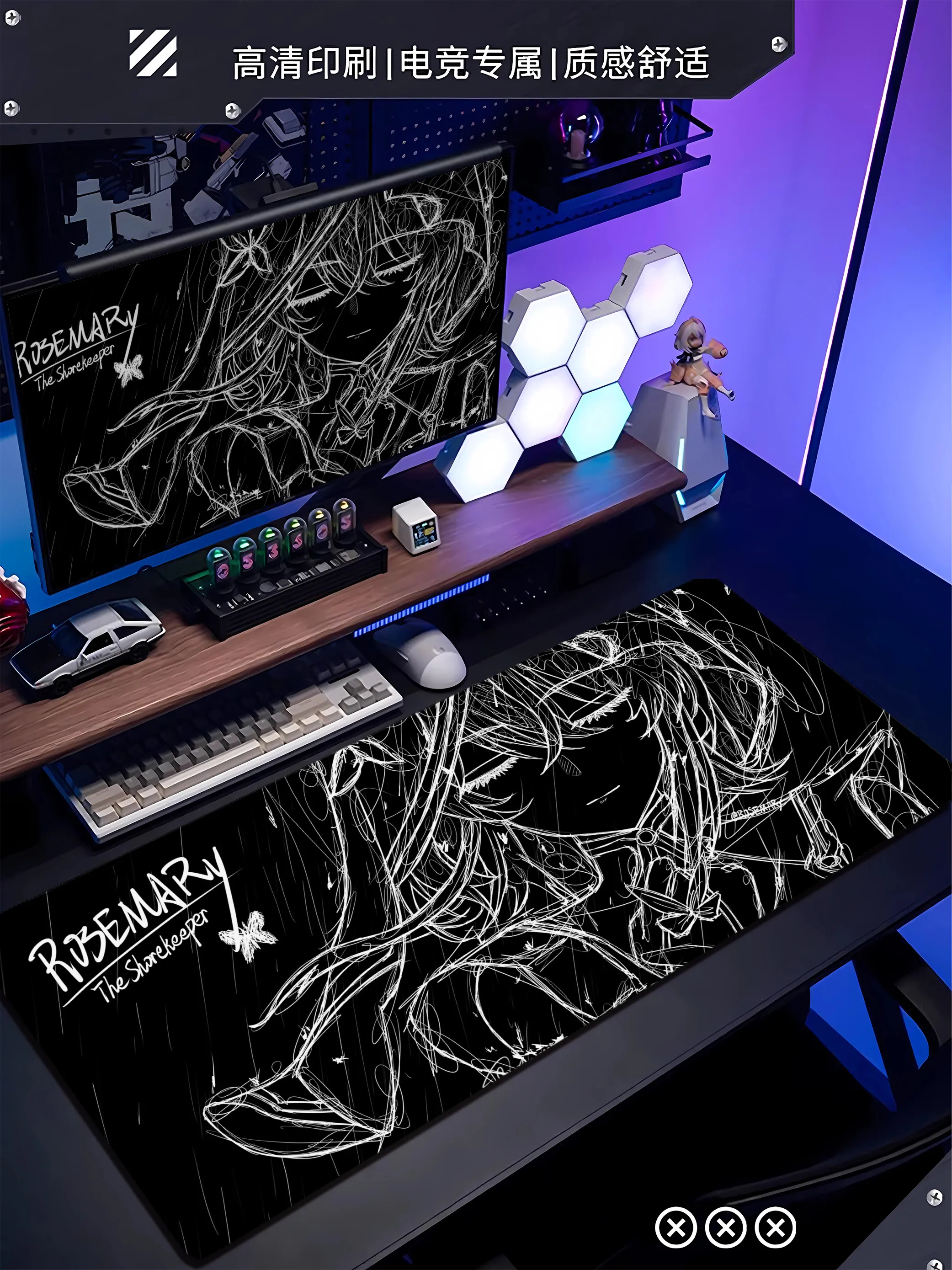 Online Anime Leather Mouse Pad - Leather Desk Pad recension och pris