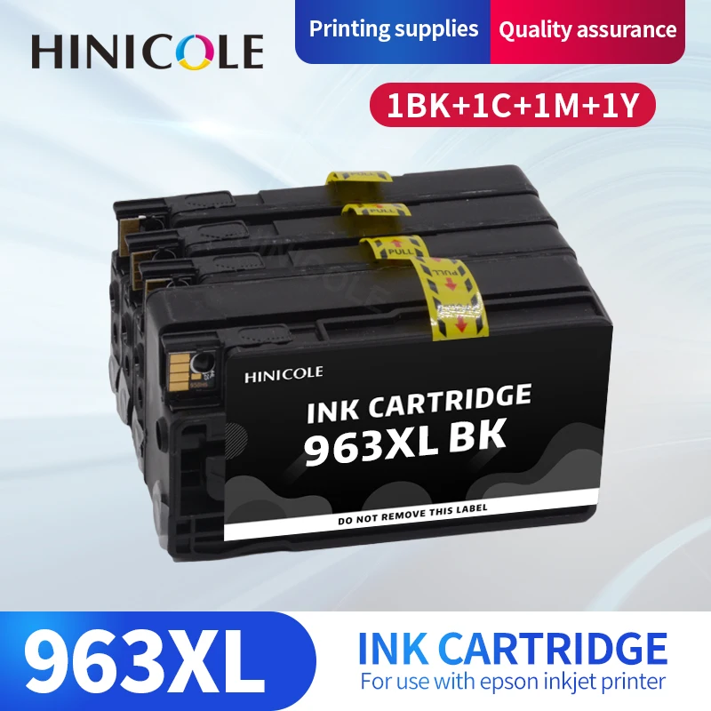 

HINICOLE Premium Inkjet Cartridge 963XL 967XL 963 967 XL Compatible For HP963 for HP OfficeJet Pro 9010 9012 9013 9014 Printer