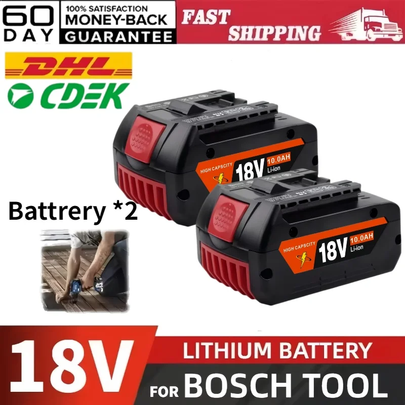 

100% for Bosch 18V battery✅18V and 6000mAh backup batteriesDraadloze professional system, BAT609 BAT618 GBA18V tool