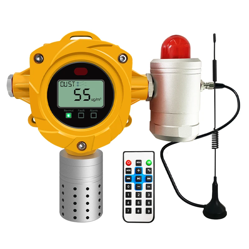 Yaoan Wholesale Price High Quality On-line Explosion-proof 4-20 MA 0-1000mg Air Dust Detector