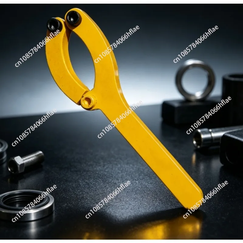 Two-Claw Piston Wrench for Excavator Hydraulic Cylinder, Oil Seal Removal Maintenance Tool