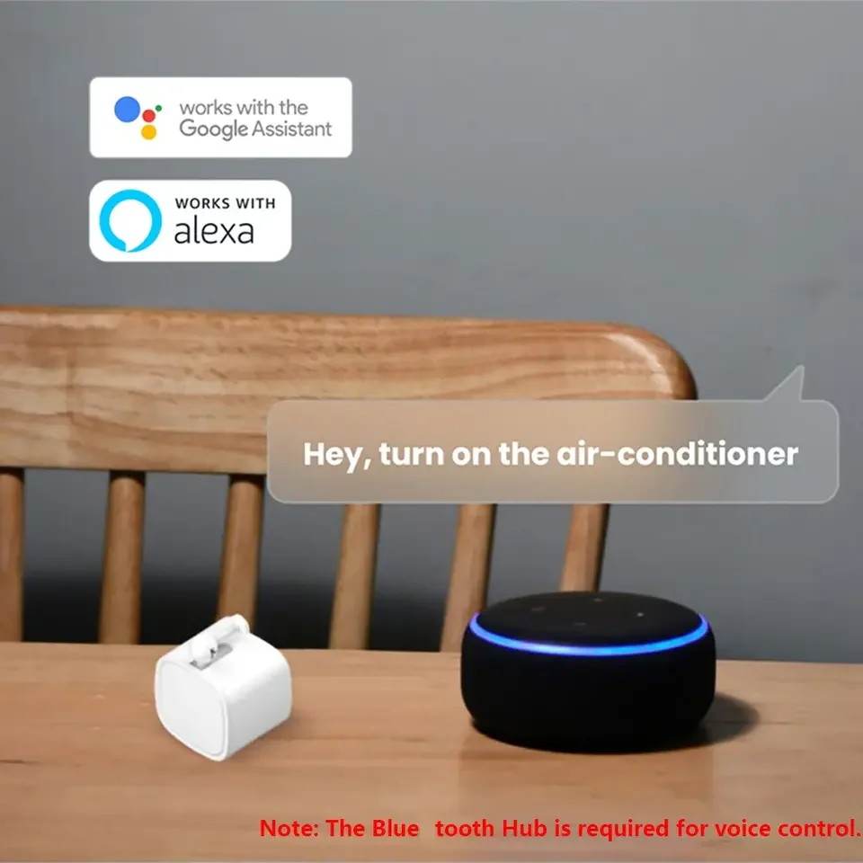 Tuya Smart Fingerbot Switch Smart Life App Button Pusher BLE Compatible Mechanical Arm Voice Control Via Alexa Google Home