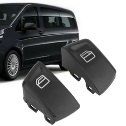 2pcs Car Window Switch Button Covers For Mercedes Vito Viano W639 Sprinter II 906 2003‑2013 807624374022