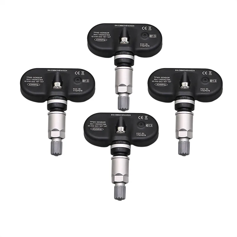 4 adet 434MHZ araba TPMS lastik basıncı sensörü Haval H6 spor M6 artı büyük duvar Tengyi C50 3641100 XKZ16A