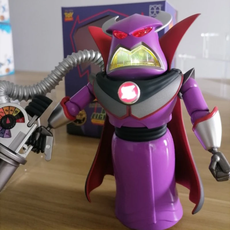 Anime Disney Toy Story Action Figures Emperor Zurg Doll Model Toy Ornaments Collectible Emit Light and Sound Kids Christmas Gift