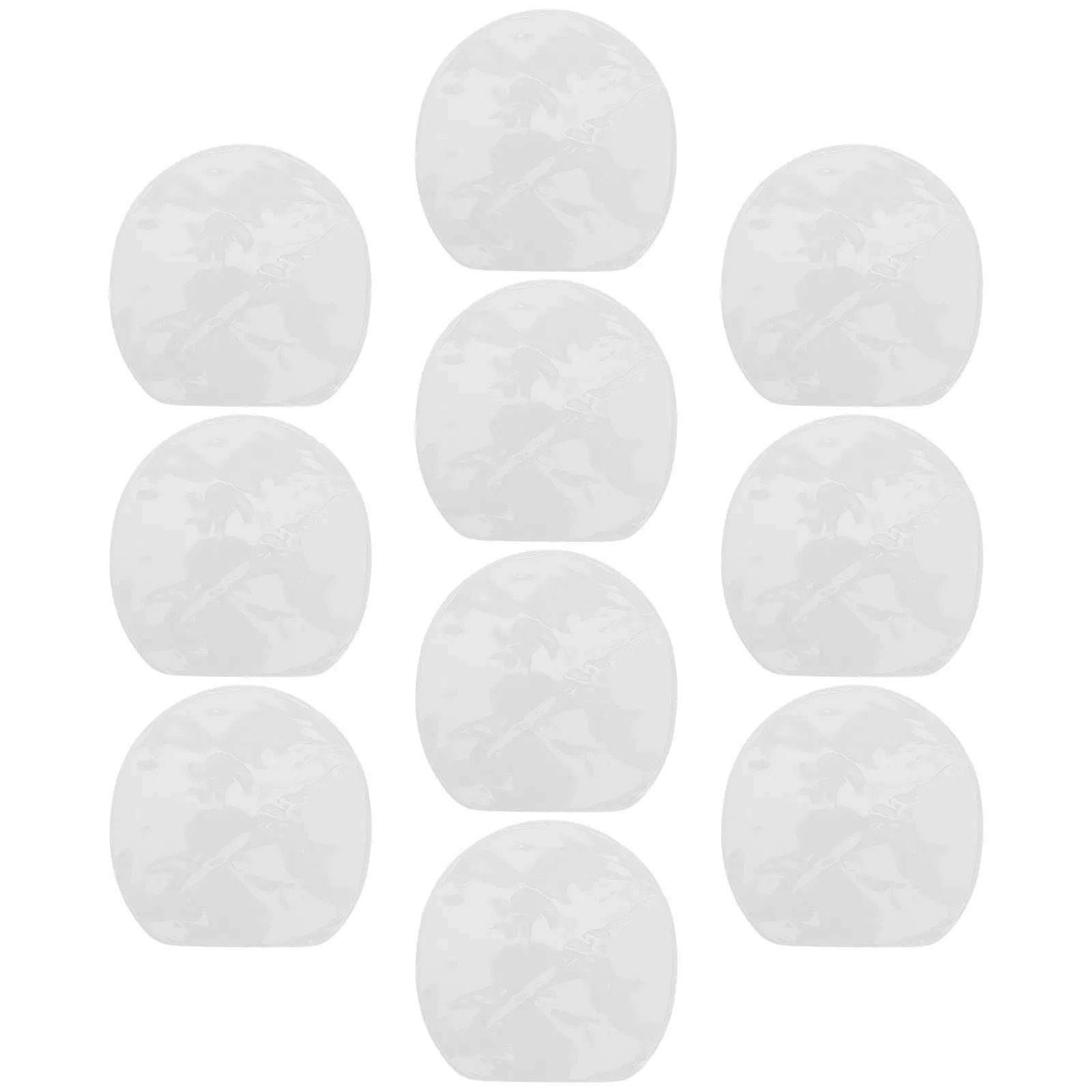 

10Pcs Table Tennis Racket Cover Protective Adhesive Film Transparent Sheet Extends Equipment Life Enhances Rebound Suitable All