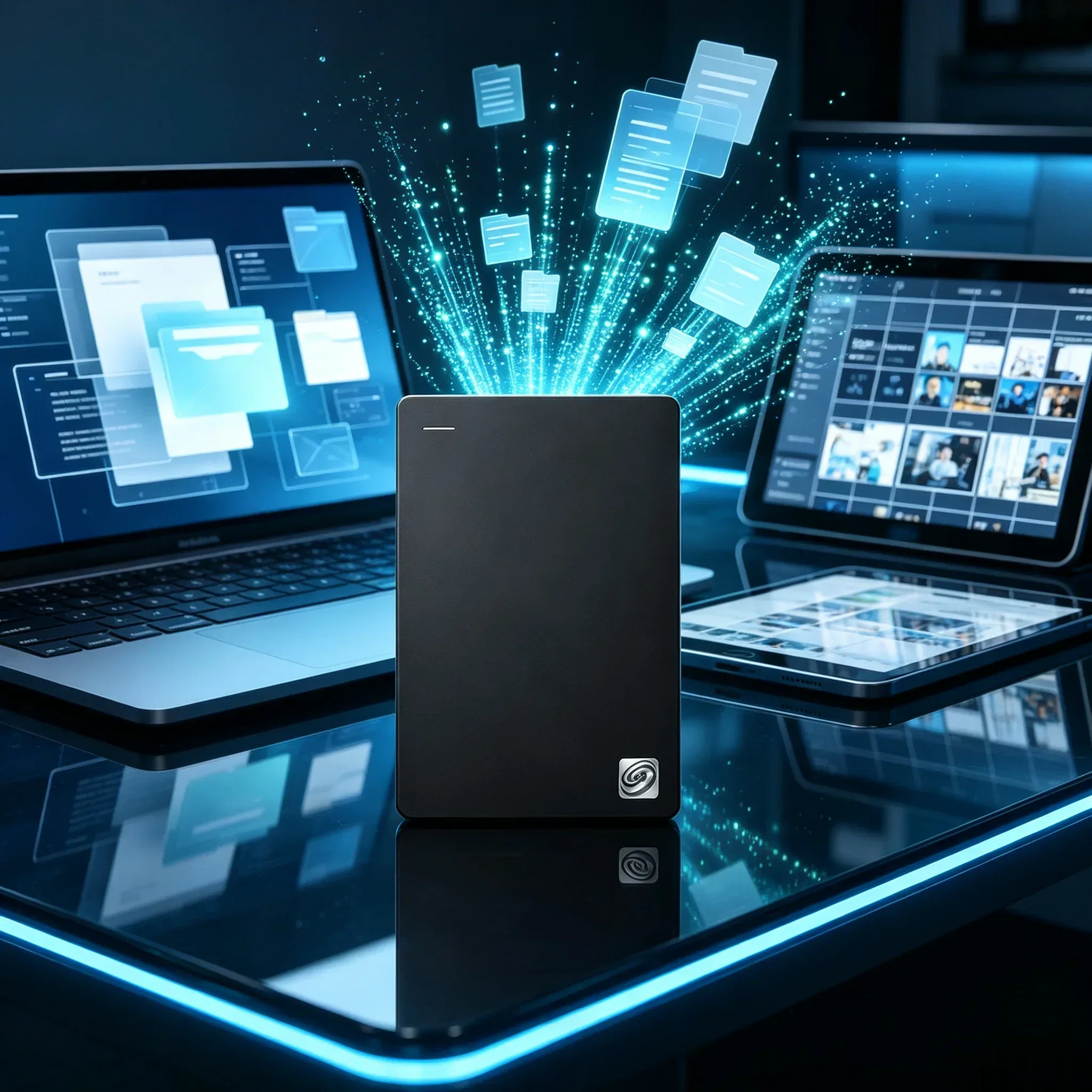 Mobile Portable SSD, 500GB/2TB/1TB/4TB, Encrypted Data Backup, Laptop, PC, Mac, Slim Design, Speed Unleashed, Pro Max Ultra