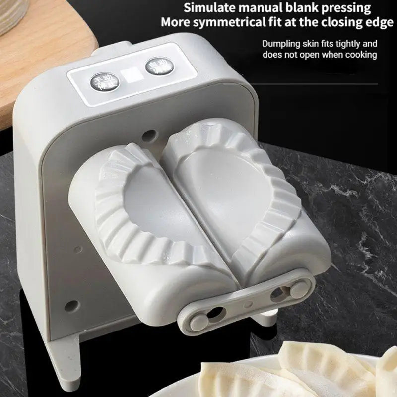 Electric Dumpling Maker Machine Automatic Empanada Wonton Maker Press Dumpling Skin Ravioli Mould Kitchen Tool Accessories