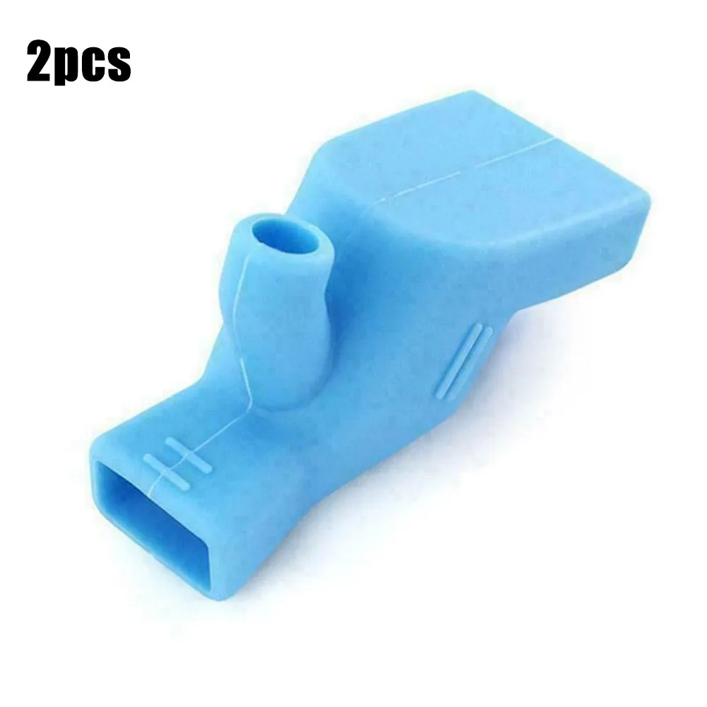 2pc Silicone Kitchen Extension Tap Filter Nozzle Faucet Extender  Water Saving Tap Nozzle Bathroom Sink Accessories