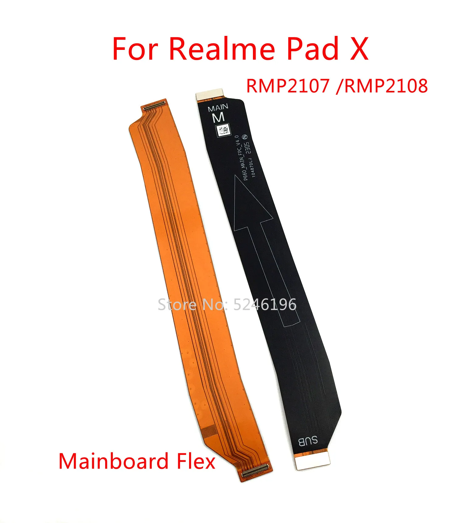 1pcs Main board Charging Connect Mainboard Flex Cable For Realme Pad X RMP2107 RMP2108 Replace Part