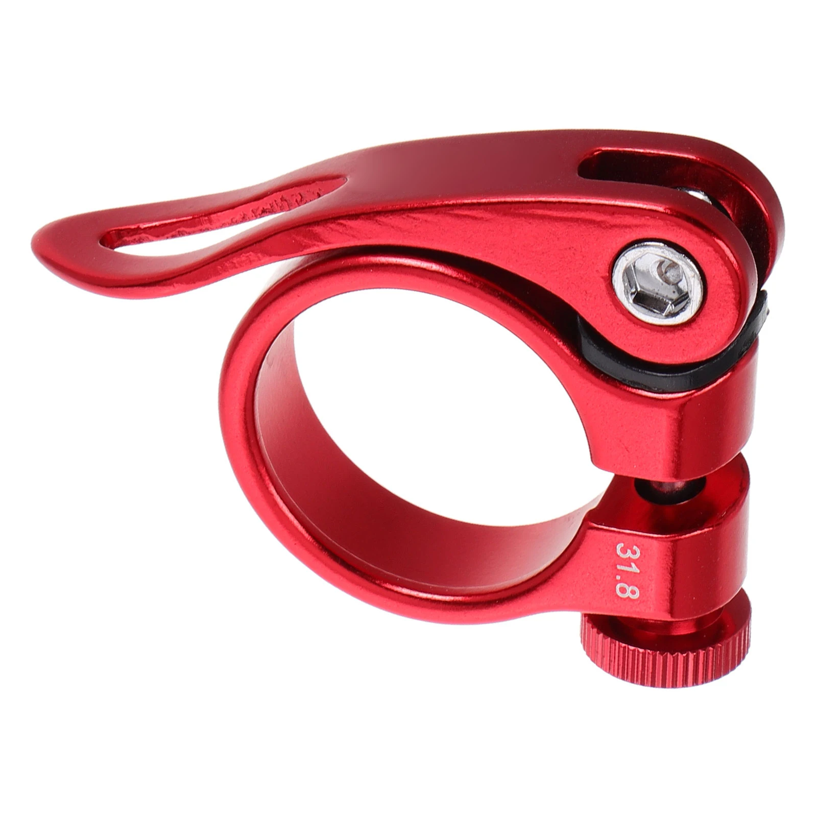 

Quick Release Bike Seatpost Clamp Aluminum Alloy Lightweight Durable Seat Tube Clip For Mountain E-Bike Universal Fit Bikes Seat