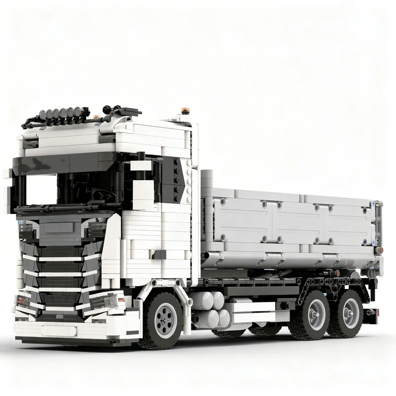 2386pcs MOC Scanias 770S Hookloader 1 21 Technical Expert Builder Model Building Blocks Christmas Gift Birthday Art 3D Idea