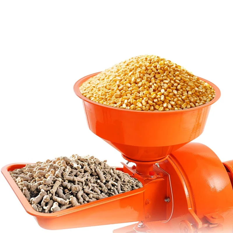 High Power Electric Grinding Machine Multifunctional Pulverizer Stainless Steel Miller for Herb Grain Spice Kitchen & Shop Use