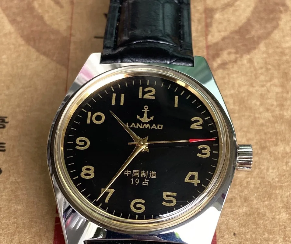 Domestic old-fashioned 7120 manual winding mechanical watch, accurate, stainless steel watch diameter about 36 brand new watch view 5