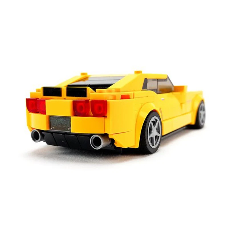 

Speed Racing Car Model MOC Building Bricks American Muscle Car Modular Technology Children Assemble Toys Suit Holiday Gifts