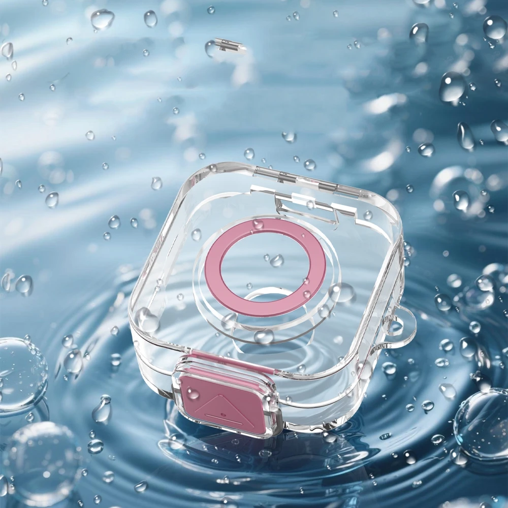 

For Oura Ring Gen4 Smart Ring Case TPU Protective Case Shockproof Dustproof Transparent Protective Case