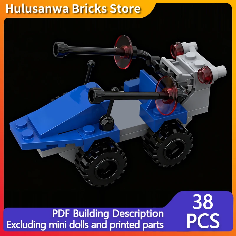 

Classic Space Vehicle Model MOC Building Bricks War Equipment Modular Technology Gifts Holiday Assemble Children Toys Suit