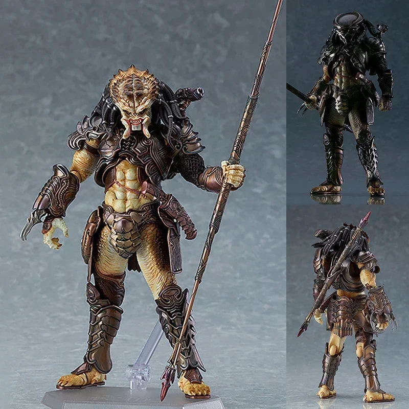 

IN stock 16cm Mobile Predator Figurine Model Toys Film Alien vs. Predator Action Figure PVC Collection Doll Office Decorations